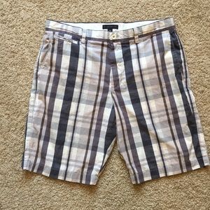 Banana Republic plaid shorts